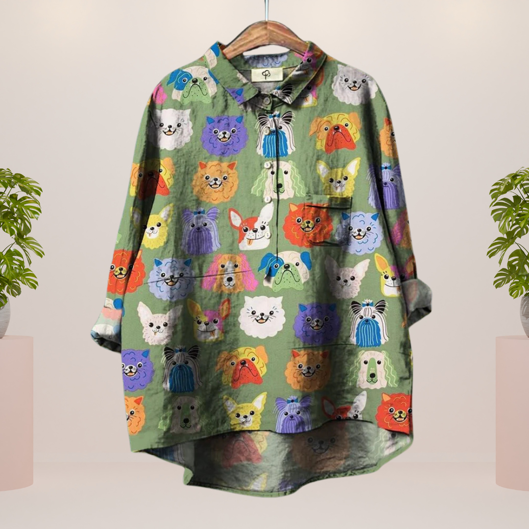 Vanya - Stylish Fashionable Print Art Shirt