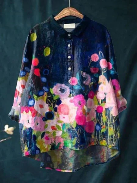 Emery - Floral Pattern Blouse