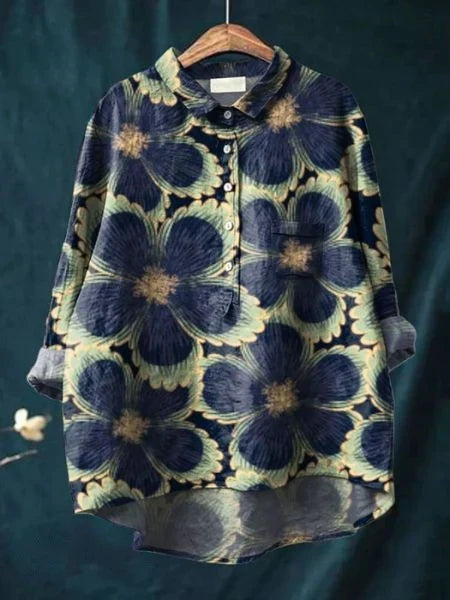 Emery - Floral Pattern Blouse