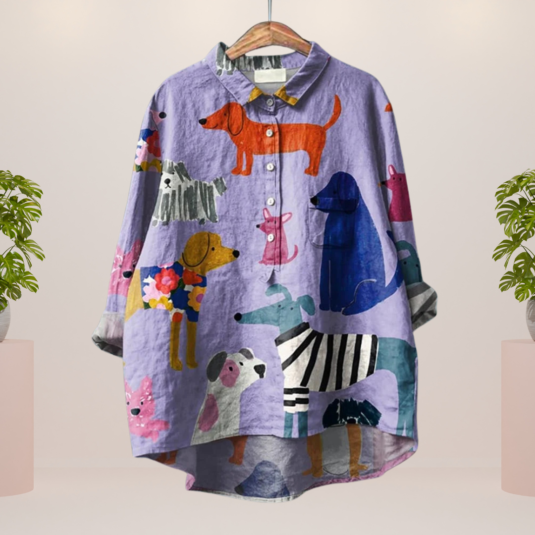 Vanya - Stylish Fashionable Print Art Shirt