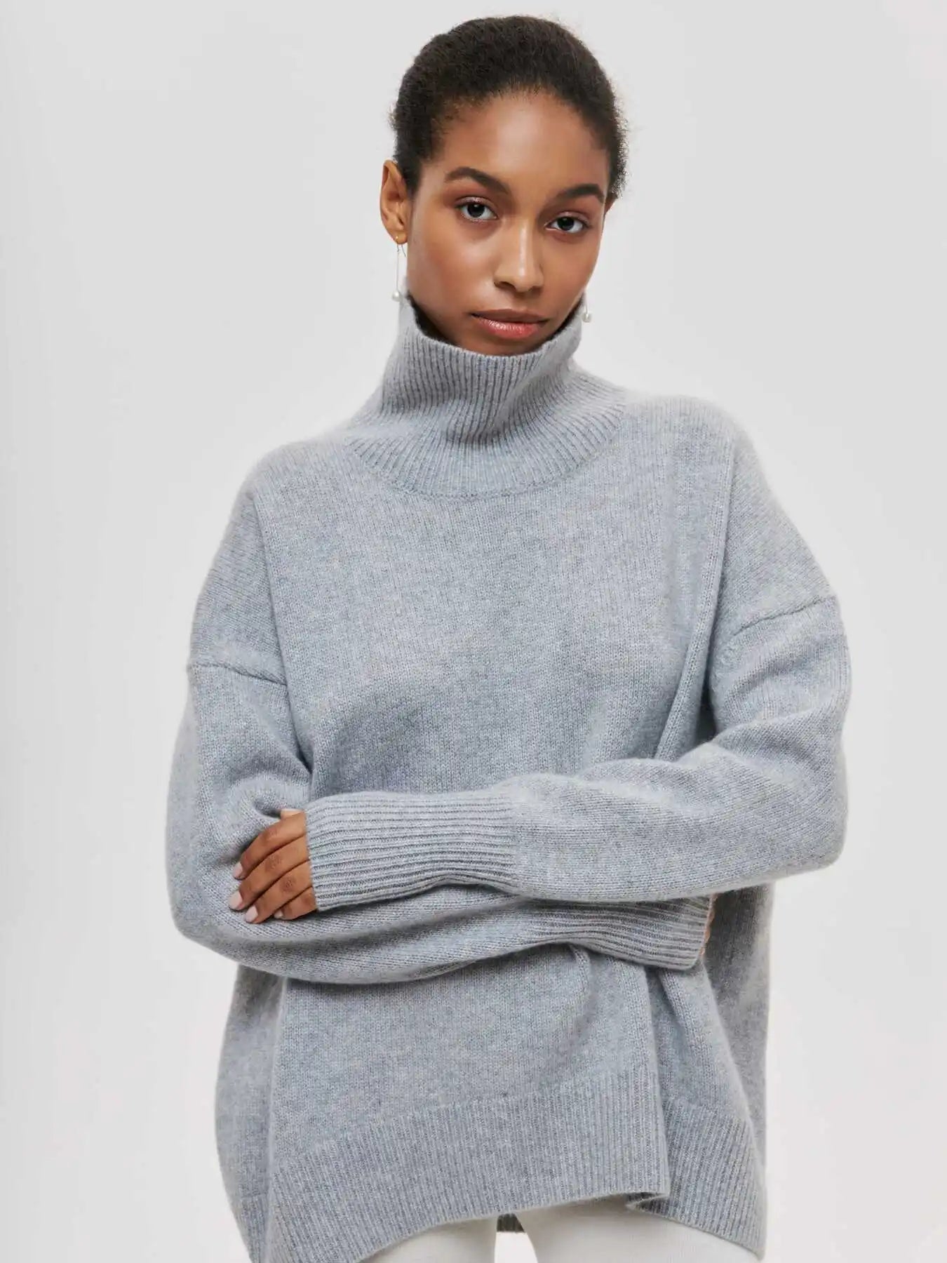 Olivia™ - Sweater with turtle neck