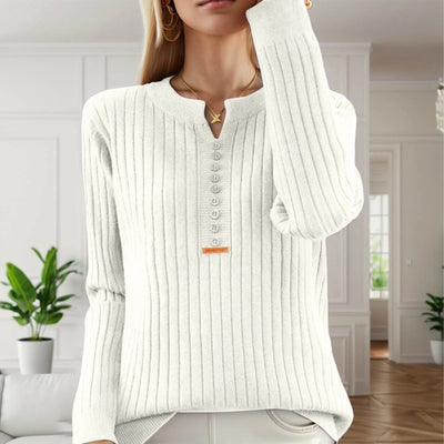 Marja - O Neck Knit Sweater