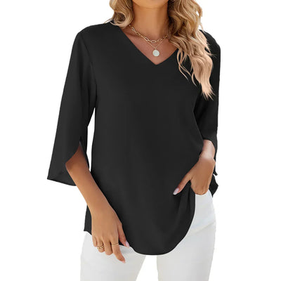 Carmen - V-neck blouse