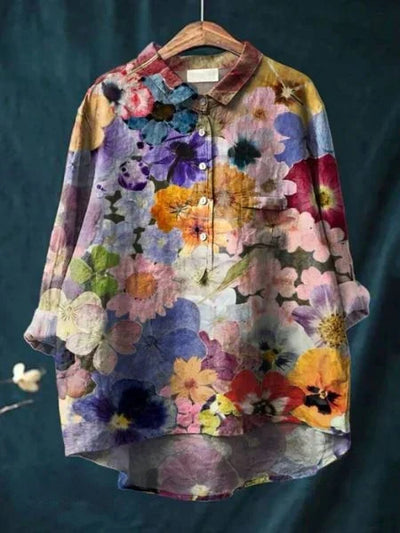 Emery - Floral Pattern Blouse